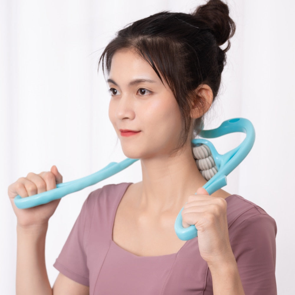 Pressure Point Neck Roller Massager