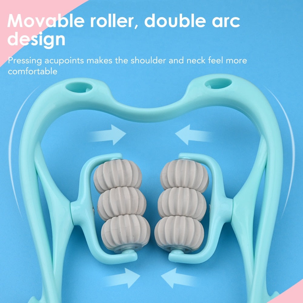 Pressure Point Neck Roller Massager