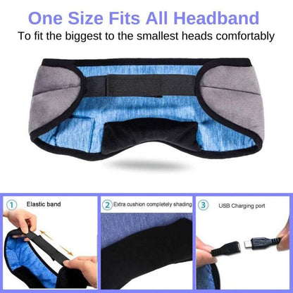 Sleep Mask with Headphones